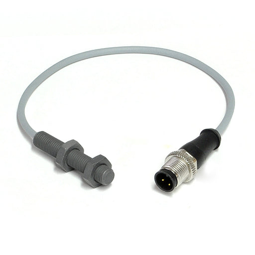 WCS1-0801P-A3S0.3/P12-PTFE-100C-S – HTM Sensors M8 Long Range Welding Sensor All Metal Sensing Ceramic Coated Shielded 1 mm Range PNP