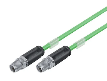 XS-MS8TZ-T892+XS-MS8 – HTM Sensors Double Ended Cable M12 X-Coded Male Straight M12 X-Coded Male Straight 2 m PUR