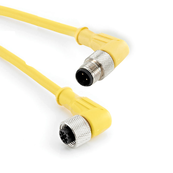 R-MA4TZ-V070.6+R-FA4TZ-V070.6 – HTM Sensors Double Ended Cable M12 A-Coded Male Angled M12 A-Coded Female Angled 4 Pin 0.6 m PVC