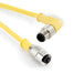 R-MA4TZ-V072+R-FS4TZ-V072 – HTM Sensors Double Ended Cable M12 A-Coded Male Angled M12 A-Coded Female Straight 4 Pin 2 m PVC