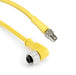 C-MS3TZ-V071+R-FA4/3TZ-V071 – HTM Sensors Double Ended Cable M8 A-Coded Male Straight M12 A-Coded Female Angled 3 Pin 1 m PVC
