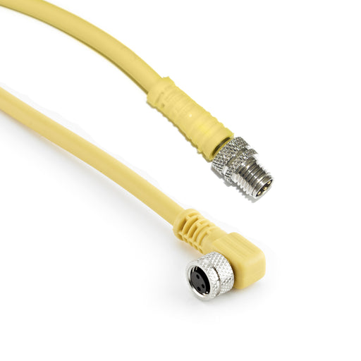 C-MS3TZ-Y072 + C-FA3TZ-Y072 – HTM Sensors M8 Double Ended Cable 3 Pin 5m Length PUR Jacket